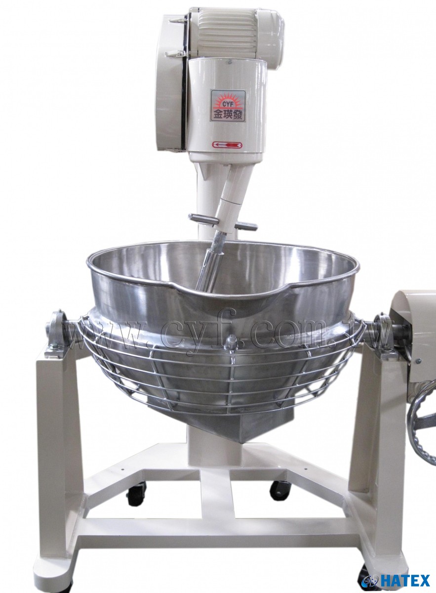 Nồi xào nấu nhân gia nhiệt gián tiếp kiểu đổ nghiêng CYF-G2B80